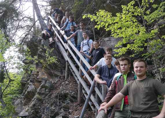 Auf dem Rabenwandstein