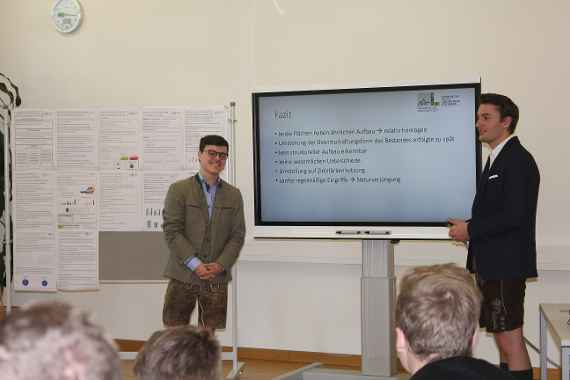 Präsentation der 5B