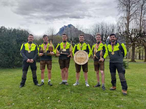 Unser siegreiches Burschenteam