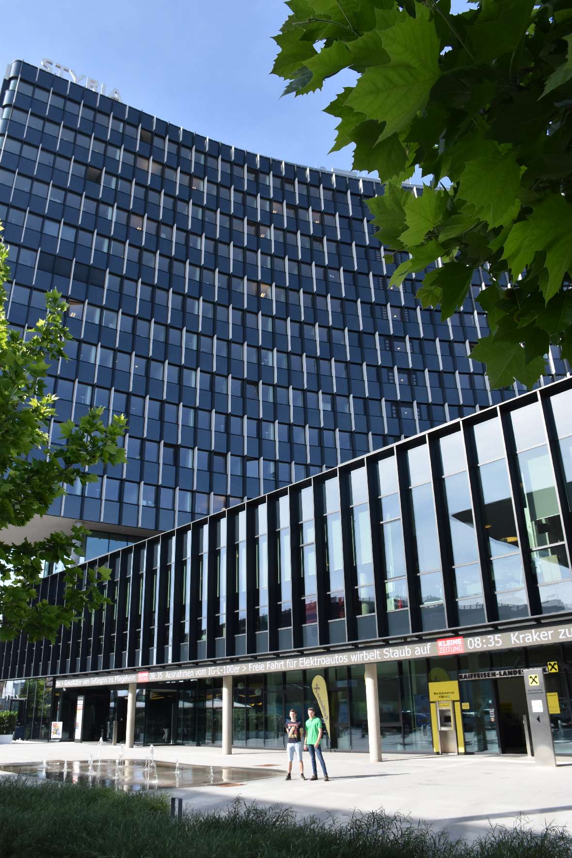Das Styria Media Group Hauptgebäude