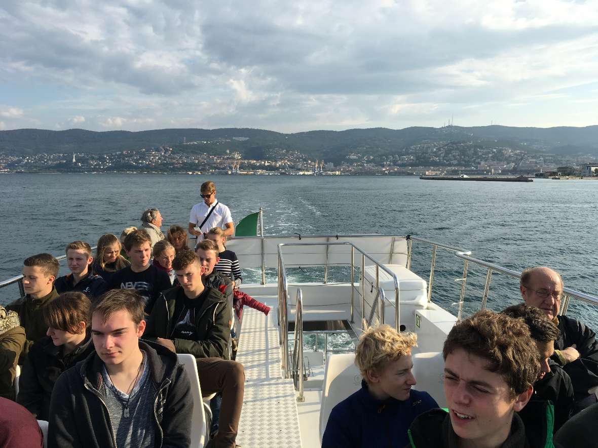 Bootsfahrt nach Muggia