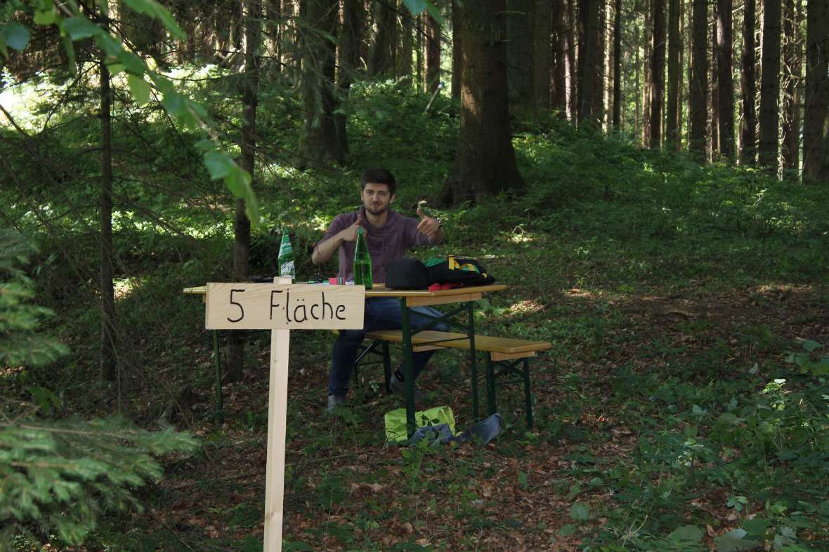 Station Flächenmessung