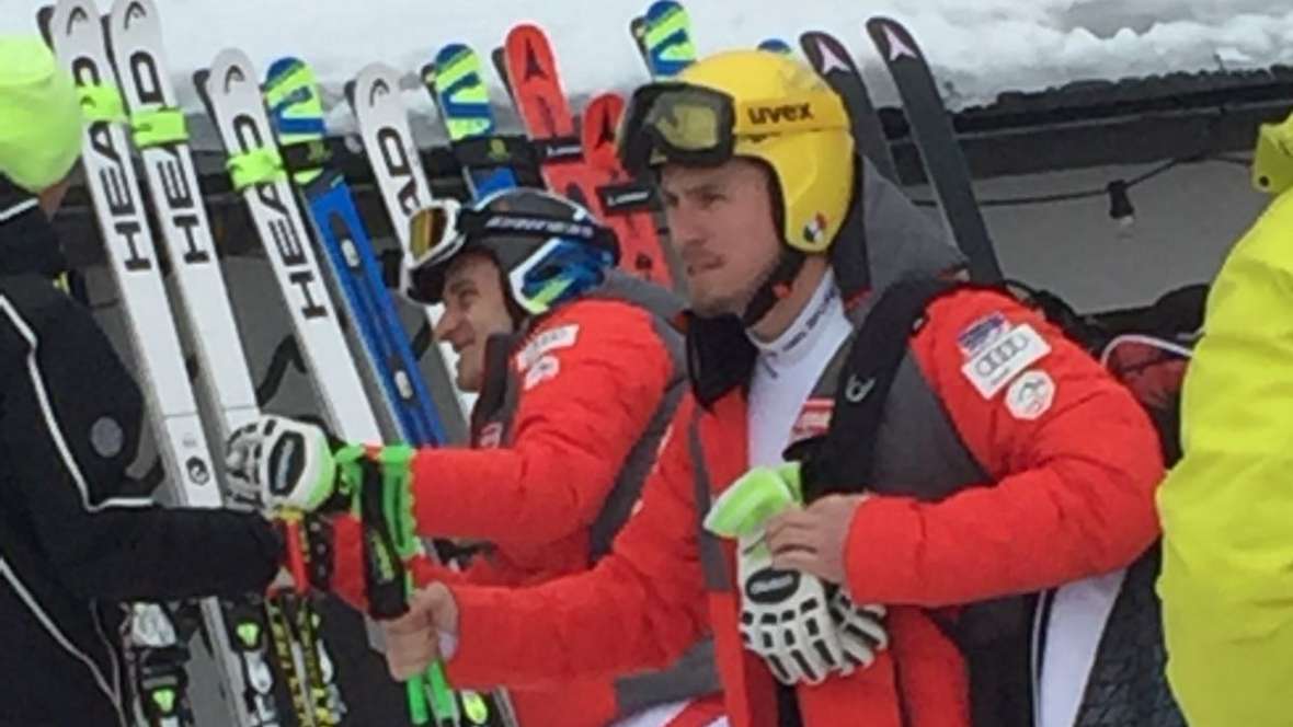 ein Skiass ist entdeckt worden