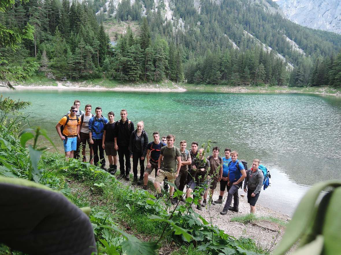 Die Gruppe am Grünen See