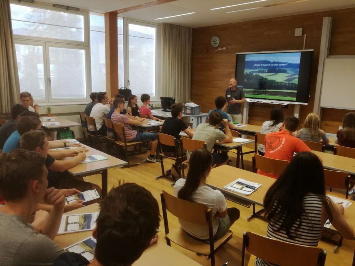 Der Referent in der Klasse