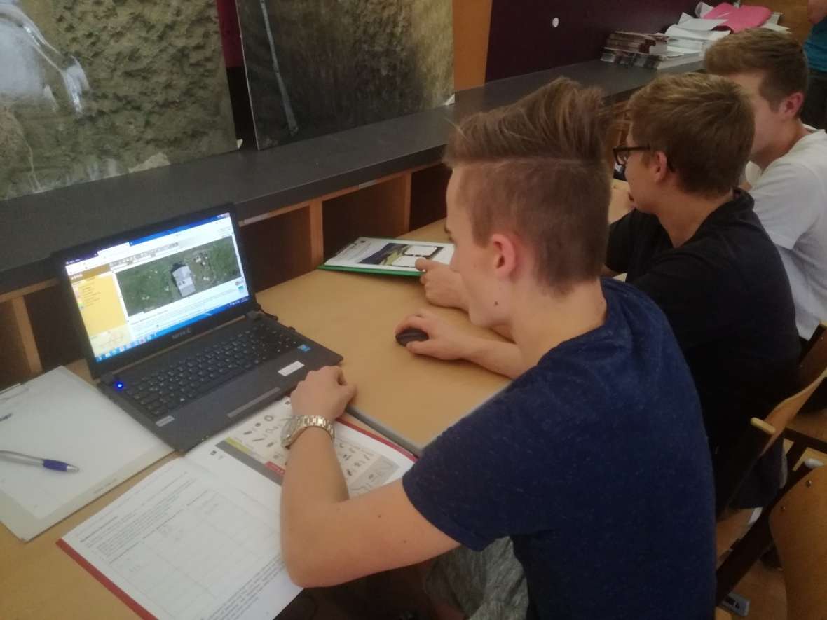 Bodenproben werden digital verarbeitet