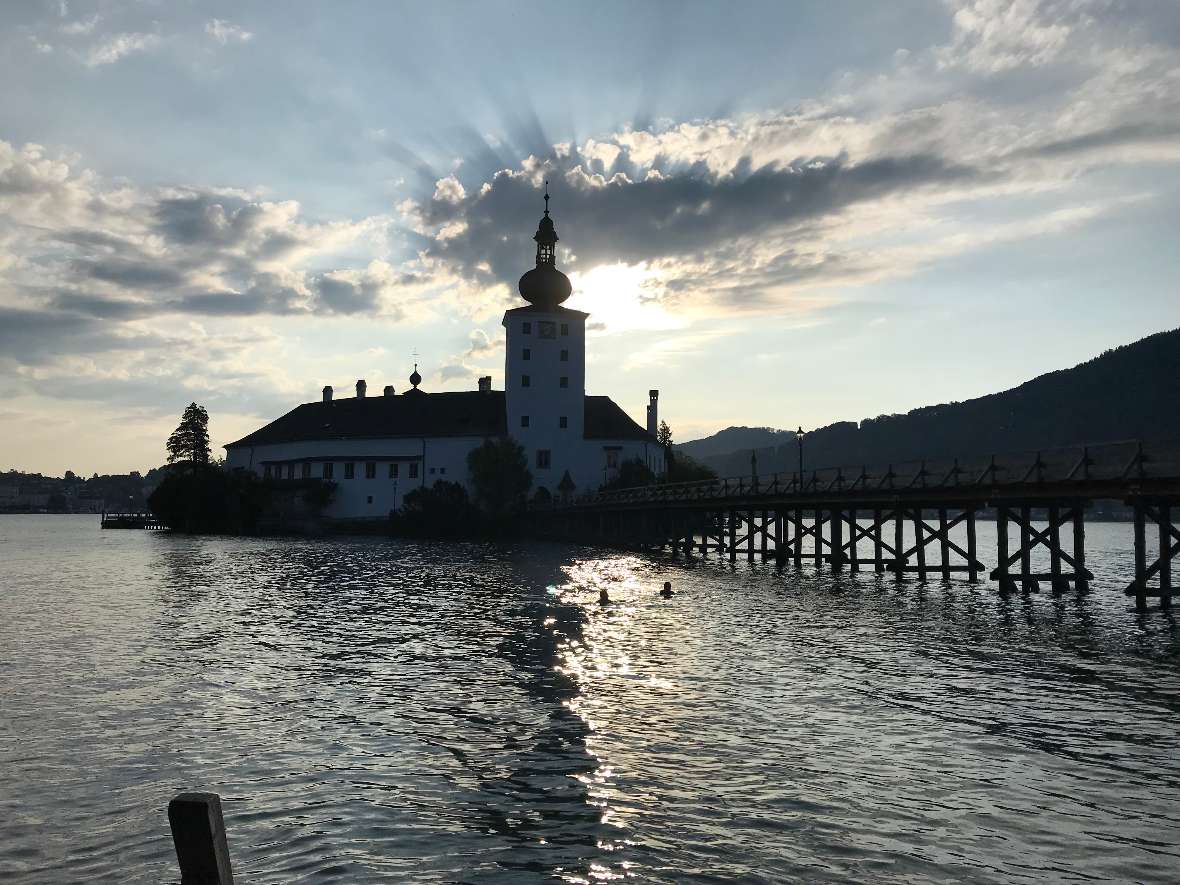 Blick auf die Unterkunft in Ossiach