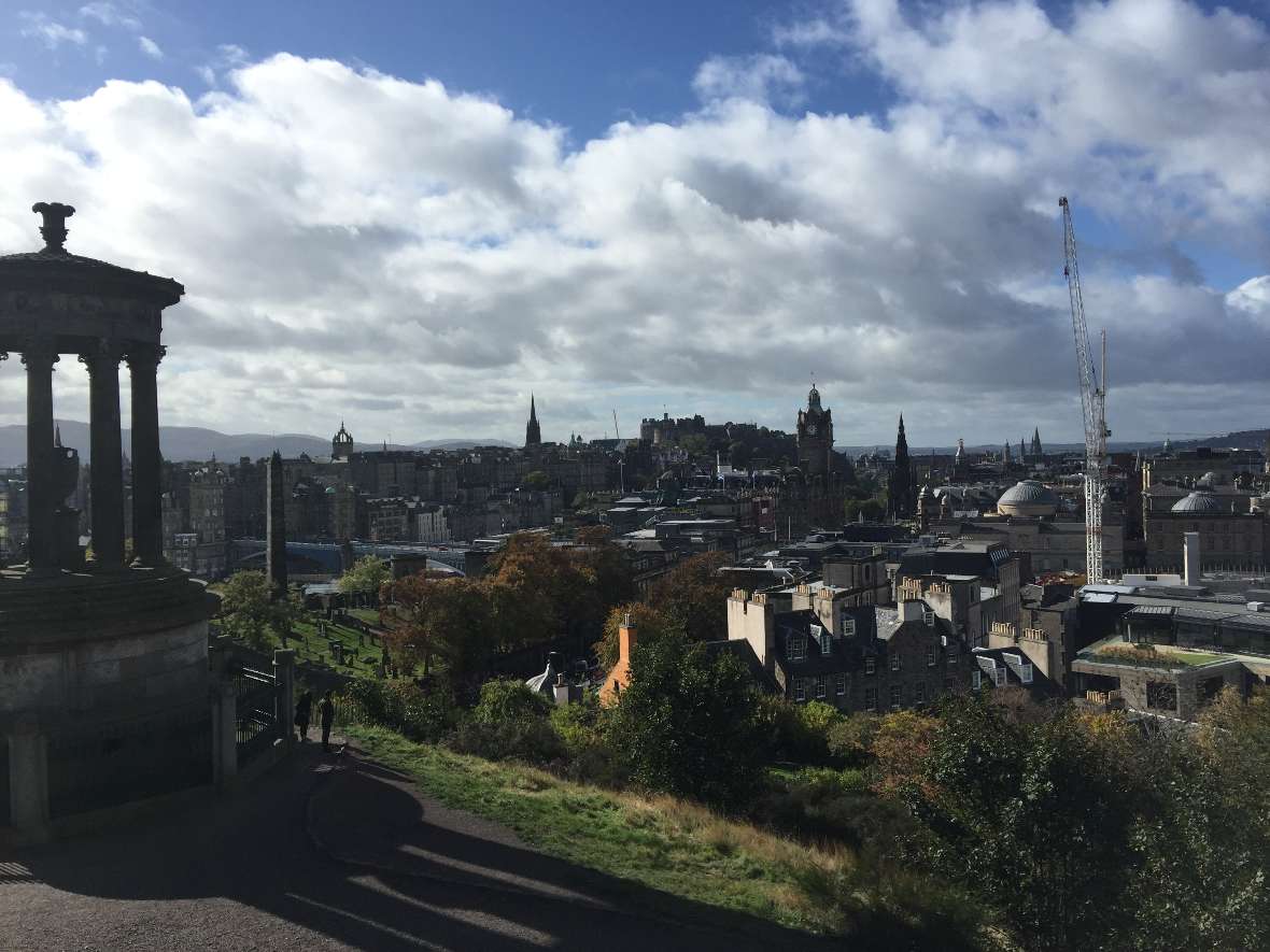 Ein Blick über die Stadt