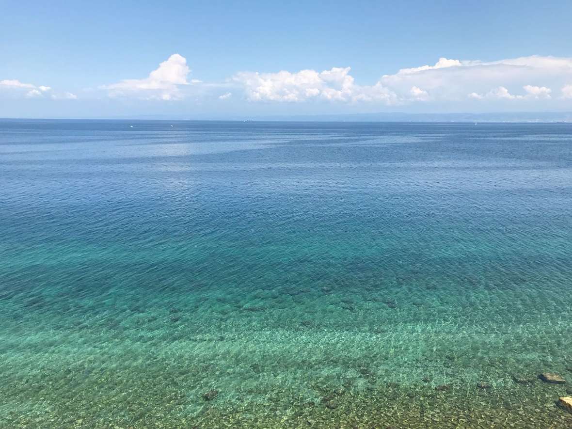 Ein Blick auf die blaue Adria
