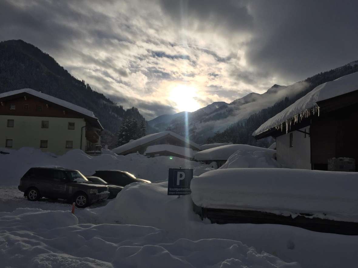 In Aschau liegt viel Schnee