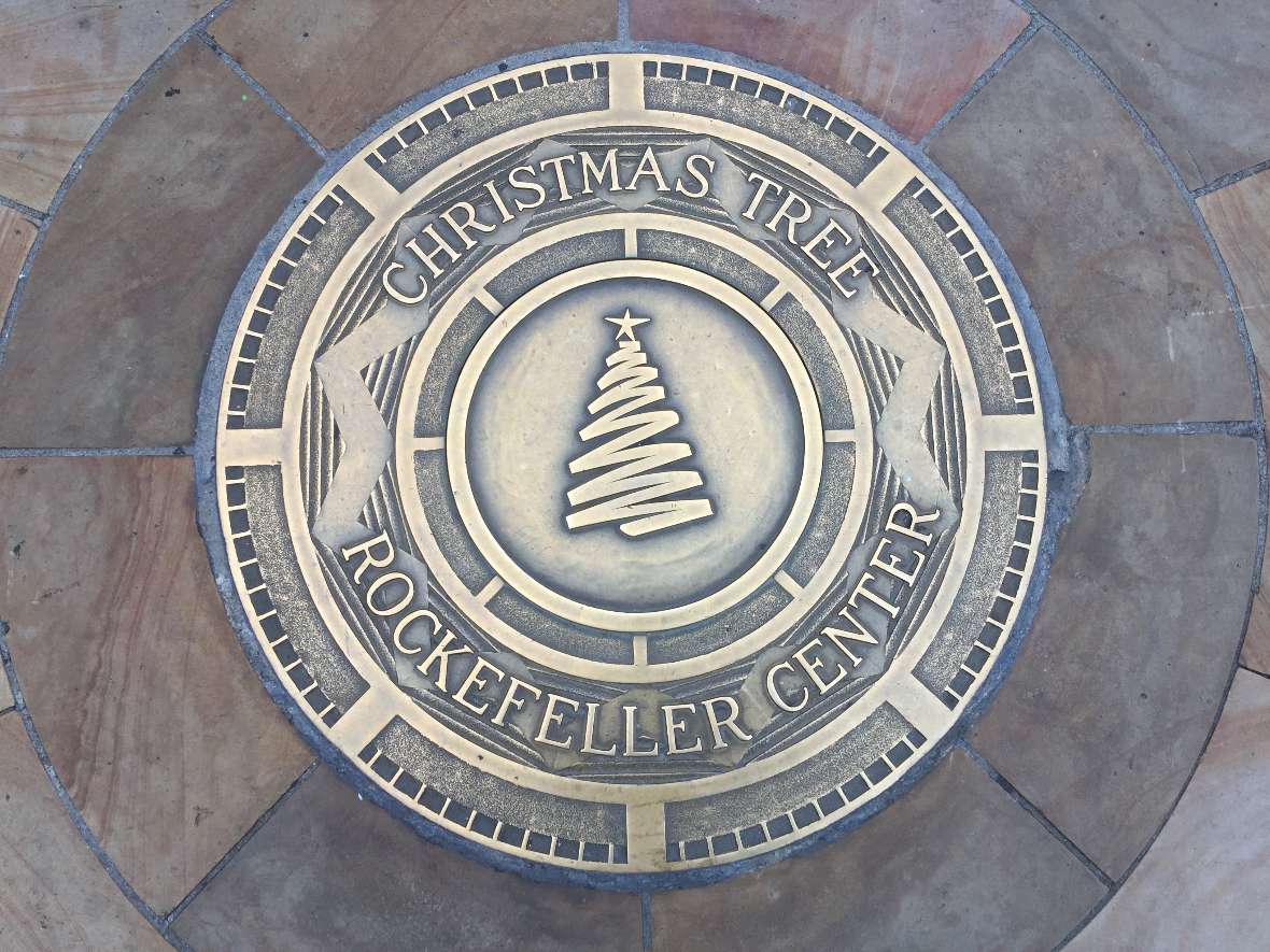 Hier könnte Ihr Christbaum stehen! (Rockefeller Center)