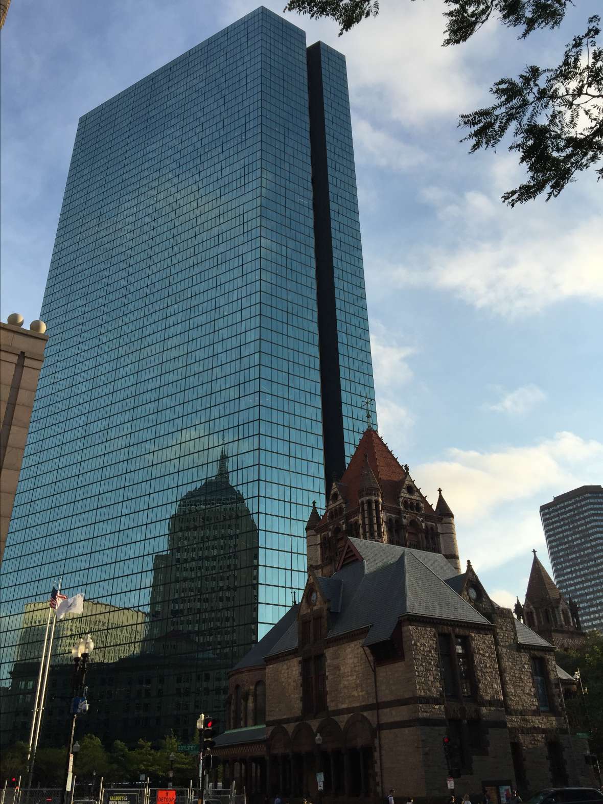 Alte und neue Architektur treffen sich in Boston