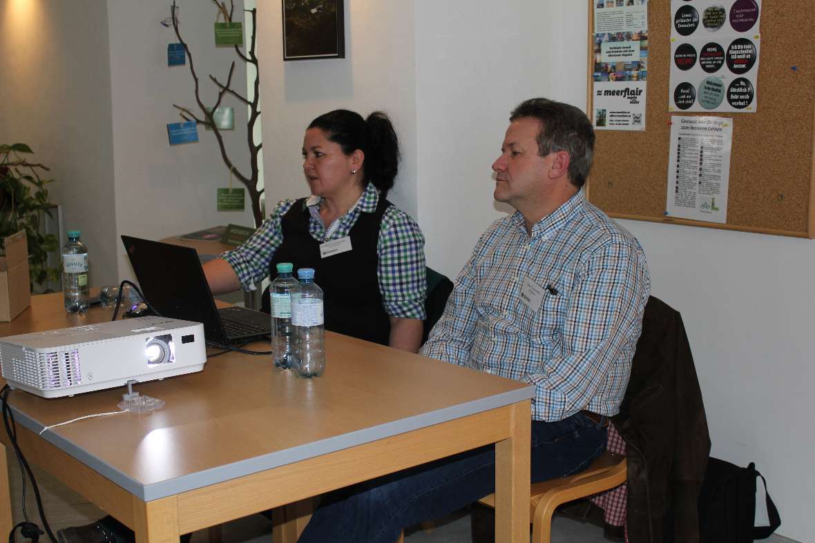 Im Stationenberieb des Kurses