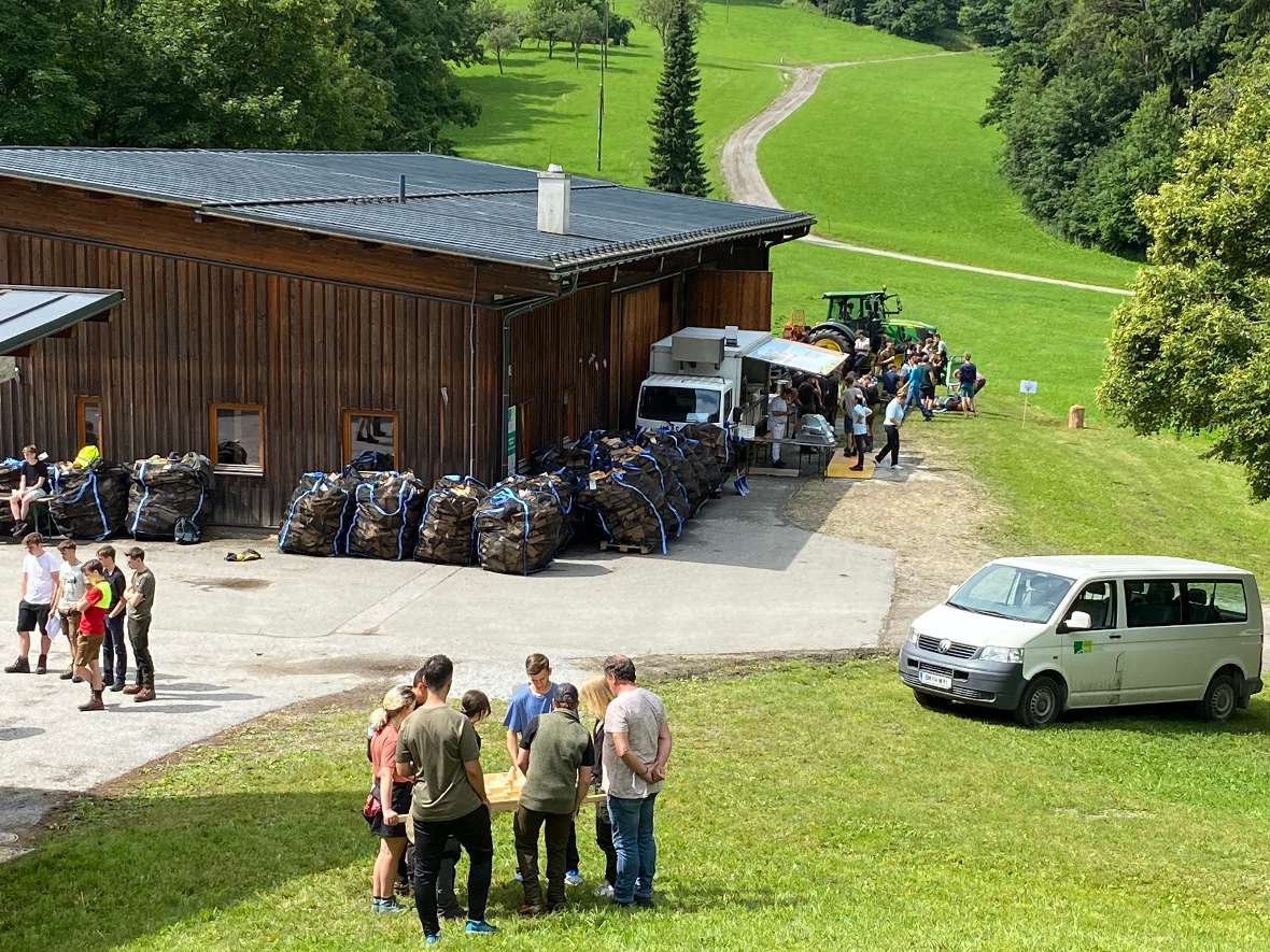 Das Areal von der Waldschule aus gesehen