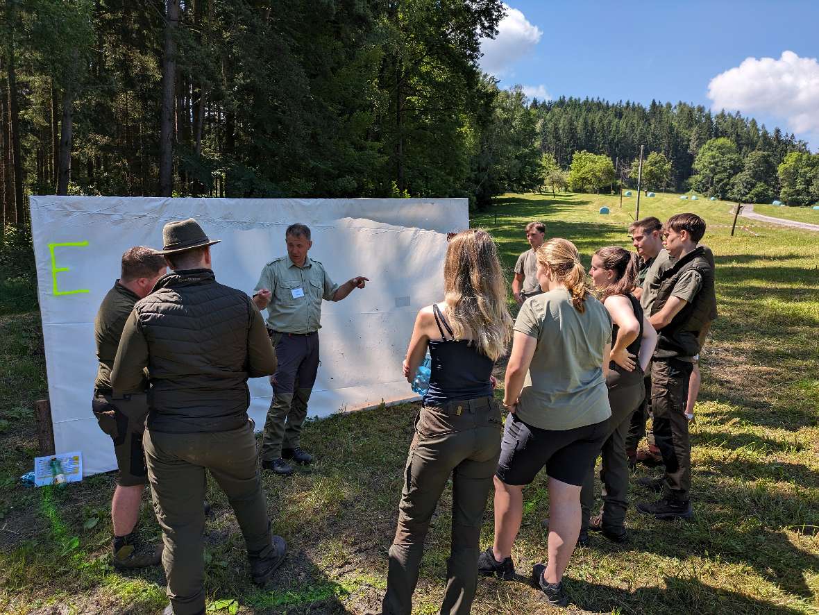 Schülerinnen und Schüler beim Anschussseminar