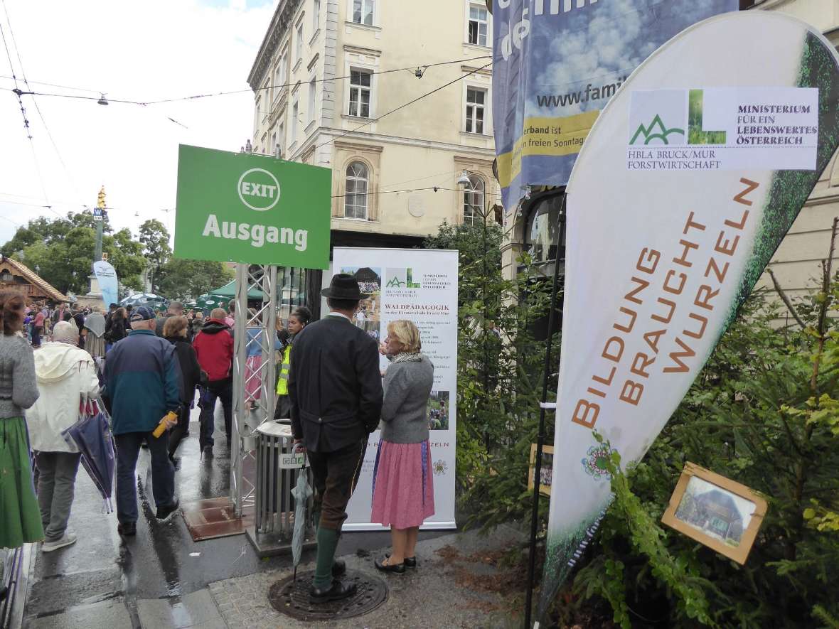 Unsere Aufsteller beim Aufsteirern
