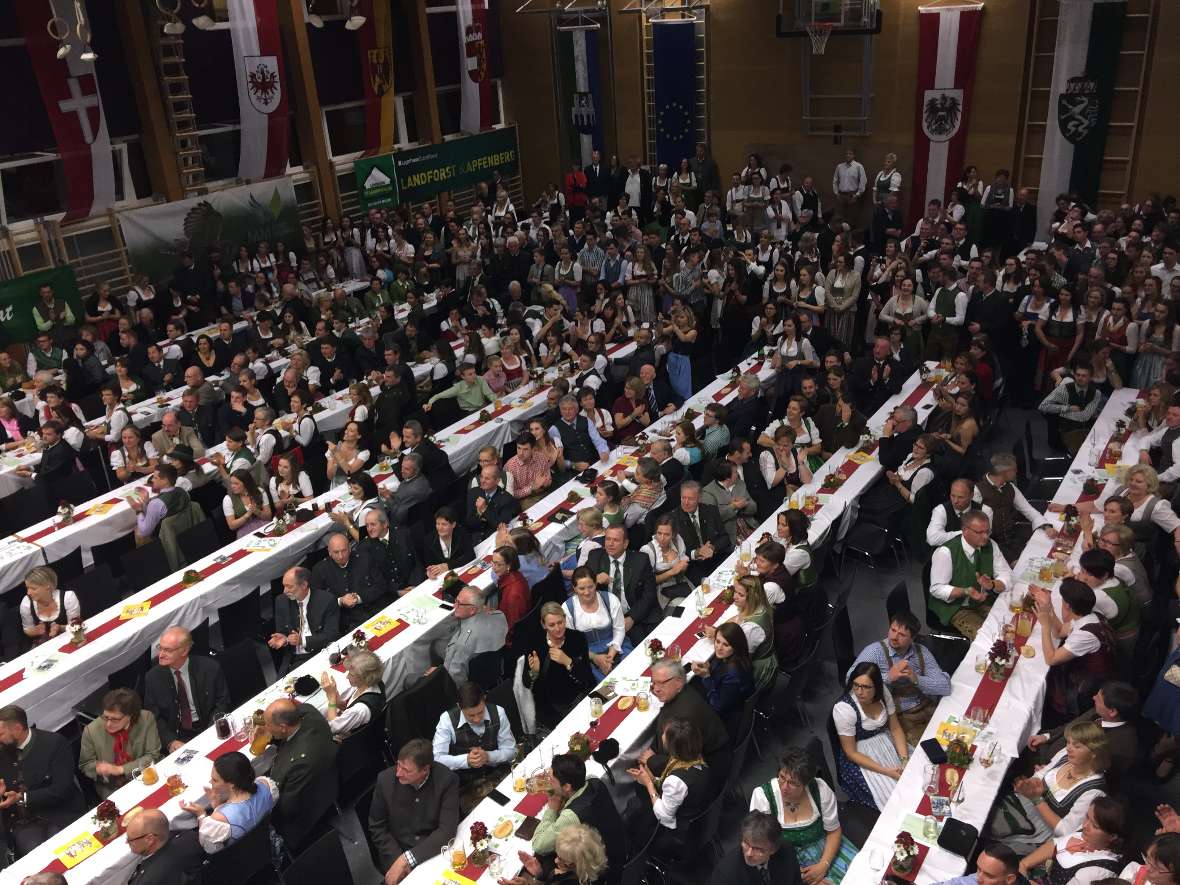 Blick in den Ballsaal