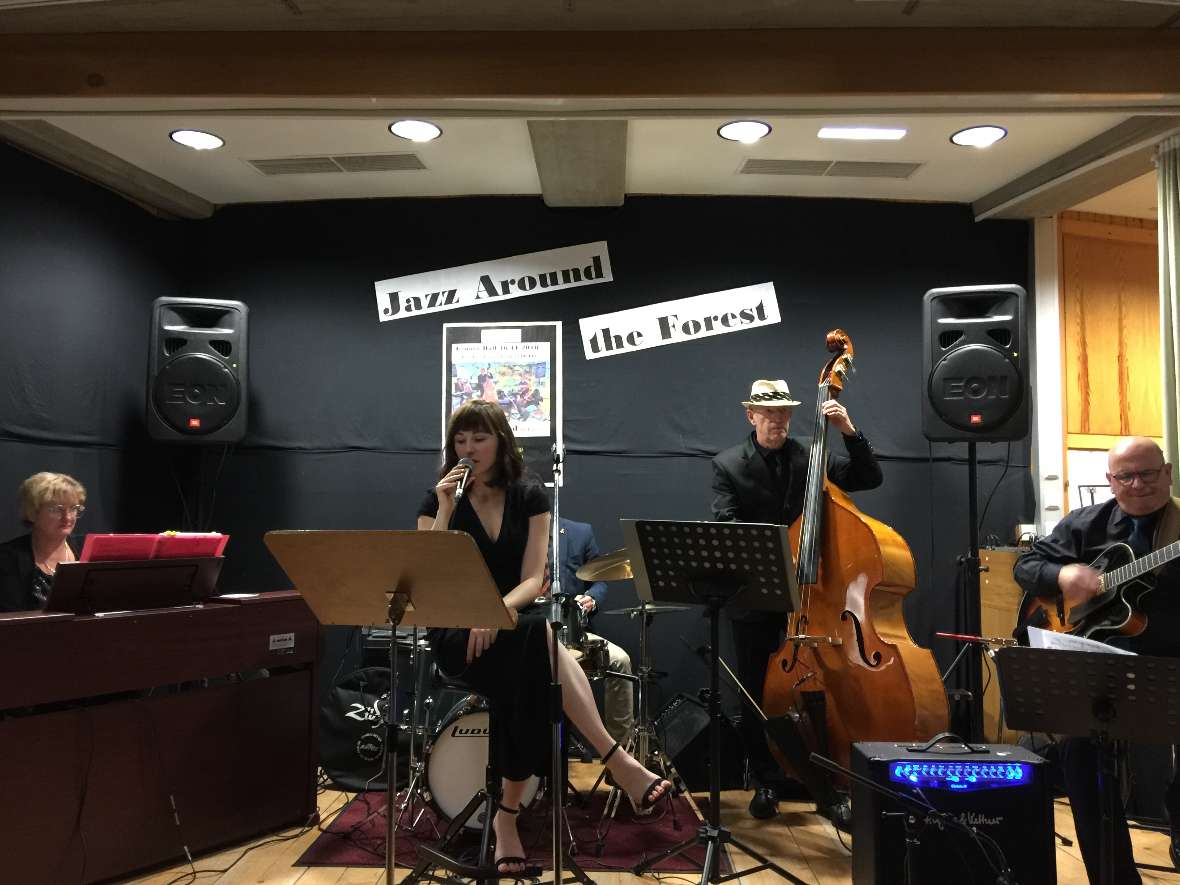 Die Jazzband im Einsatz