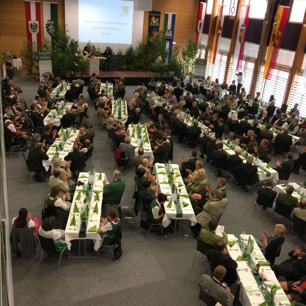Applaus für den Brucker Bürgermeister