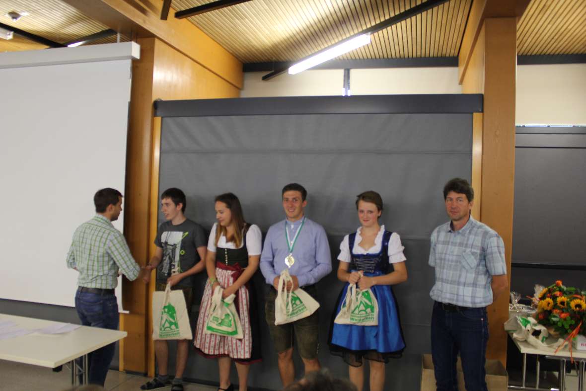 Ehrung Waldparcours zwei