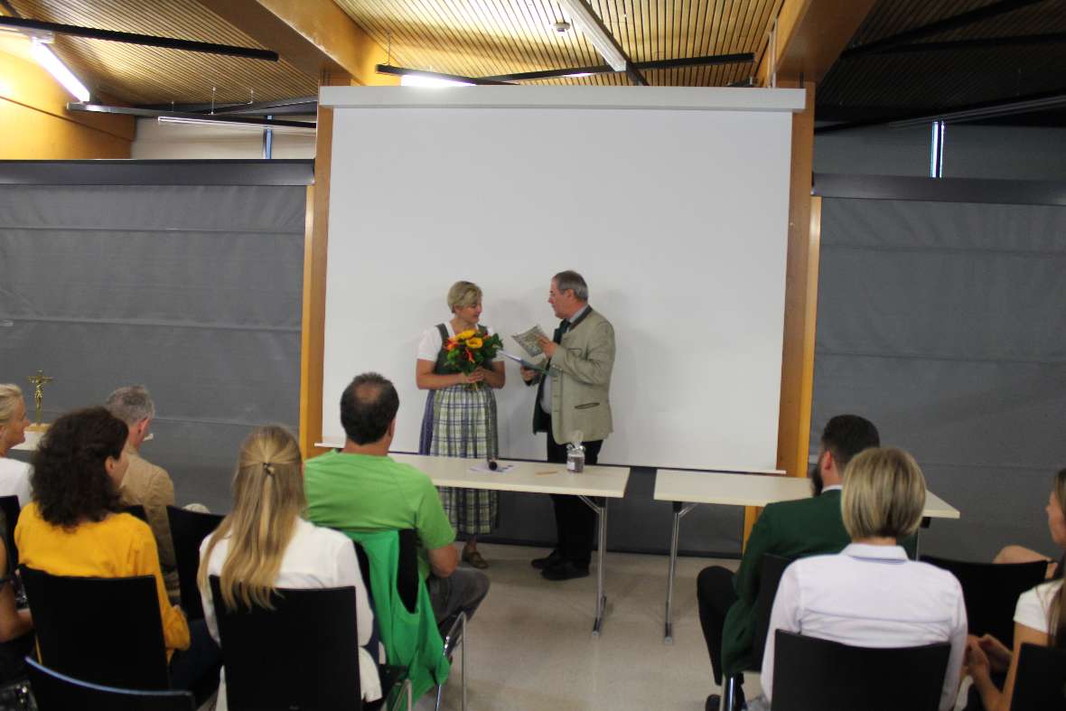 Verabschiedung Lehrerin