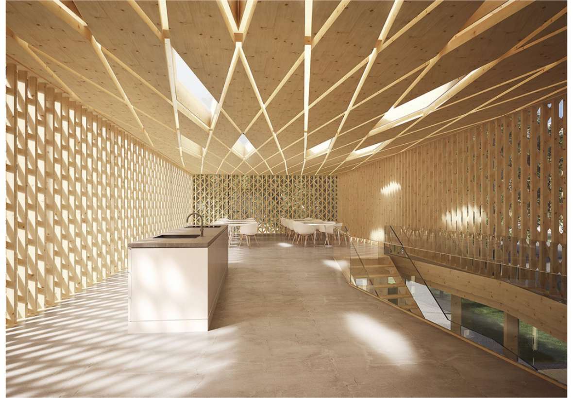 Bauen mit Holz im Innenraum