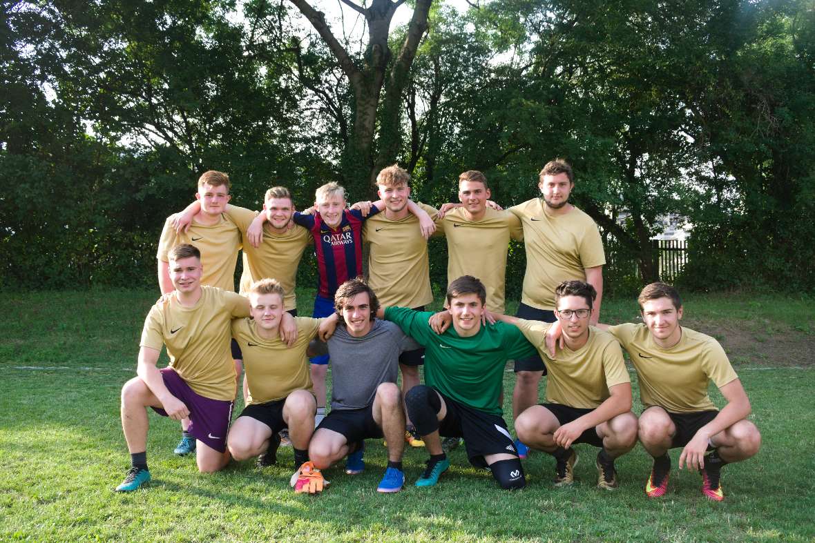 Die siegreiche Turniermannschaft