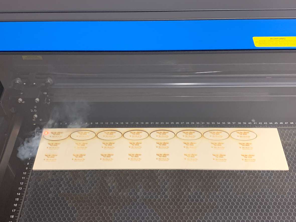 Laserprinter im Einsatz