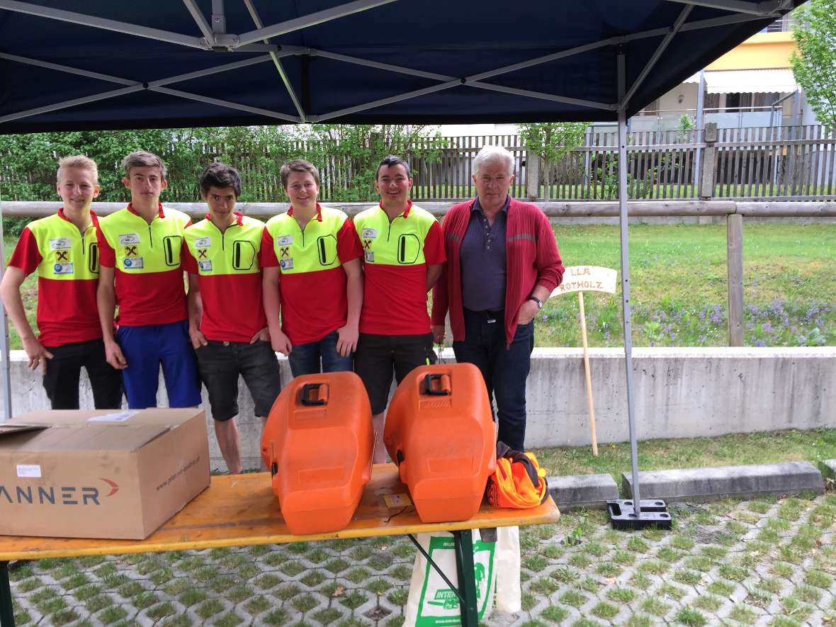Das sympathische Team der LLA Rotholz
