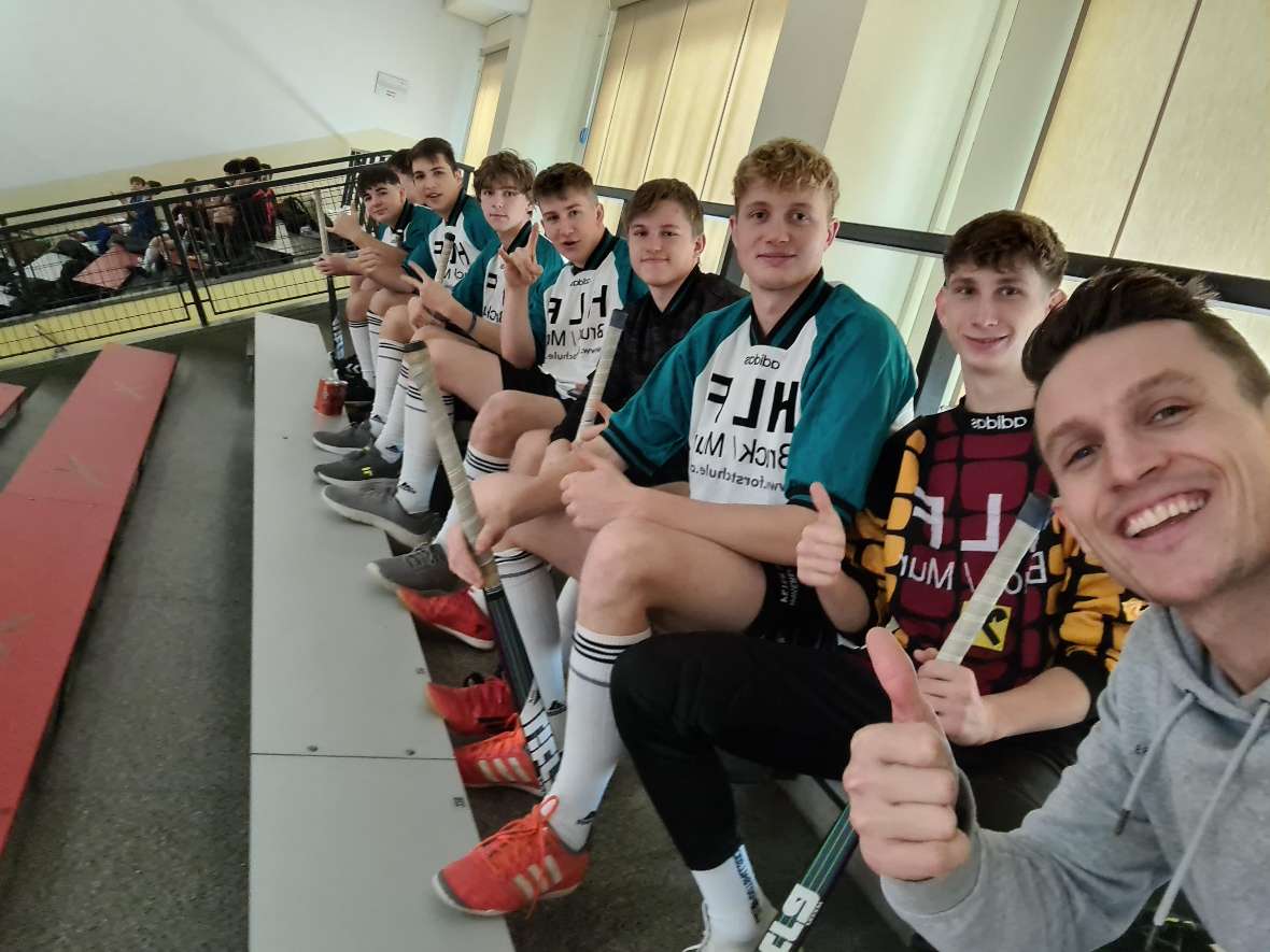 Gute Laune und Stimmung bei der Mannschaft